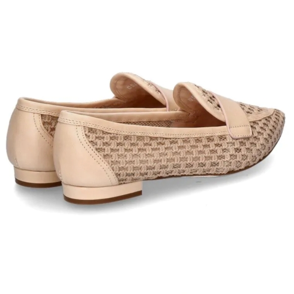 *New* AGL Attilio "Blanca Plots" Pointed Toe Loafer, Beige, Size 38 - Picture 2 of 8